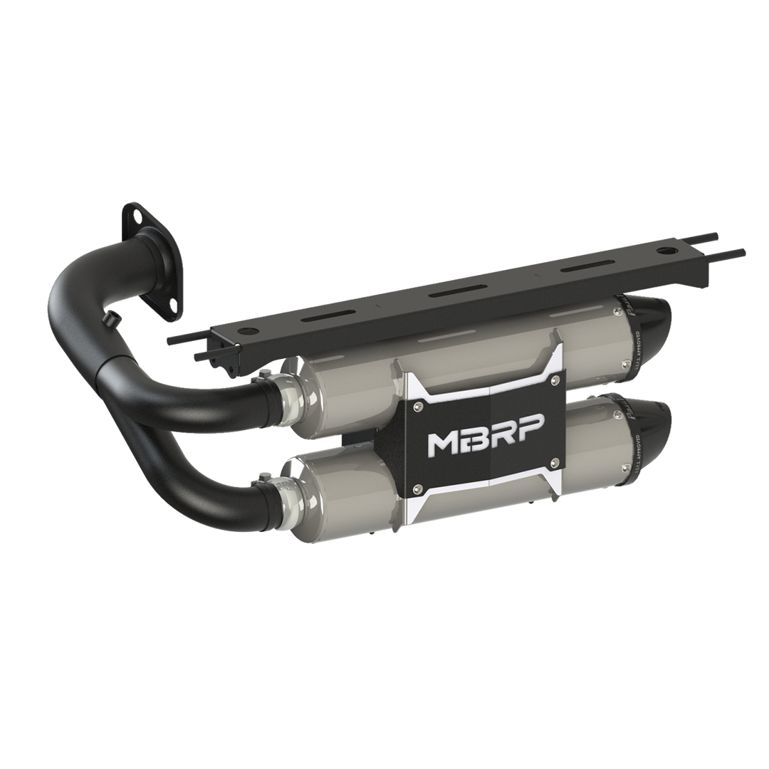 Stacked Dual Slip On Exhaust Pipe For 19-22 Honda Talon 1000 Performance Series MBRP