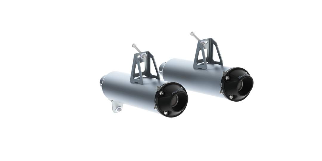 Dual Slip-On Mufflers For 13-16 Can-Am Maverick MBRP