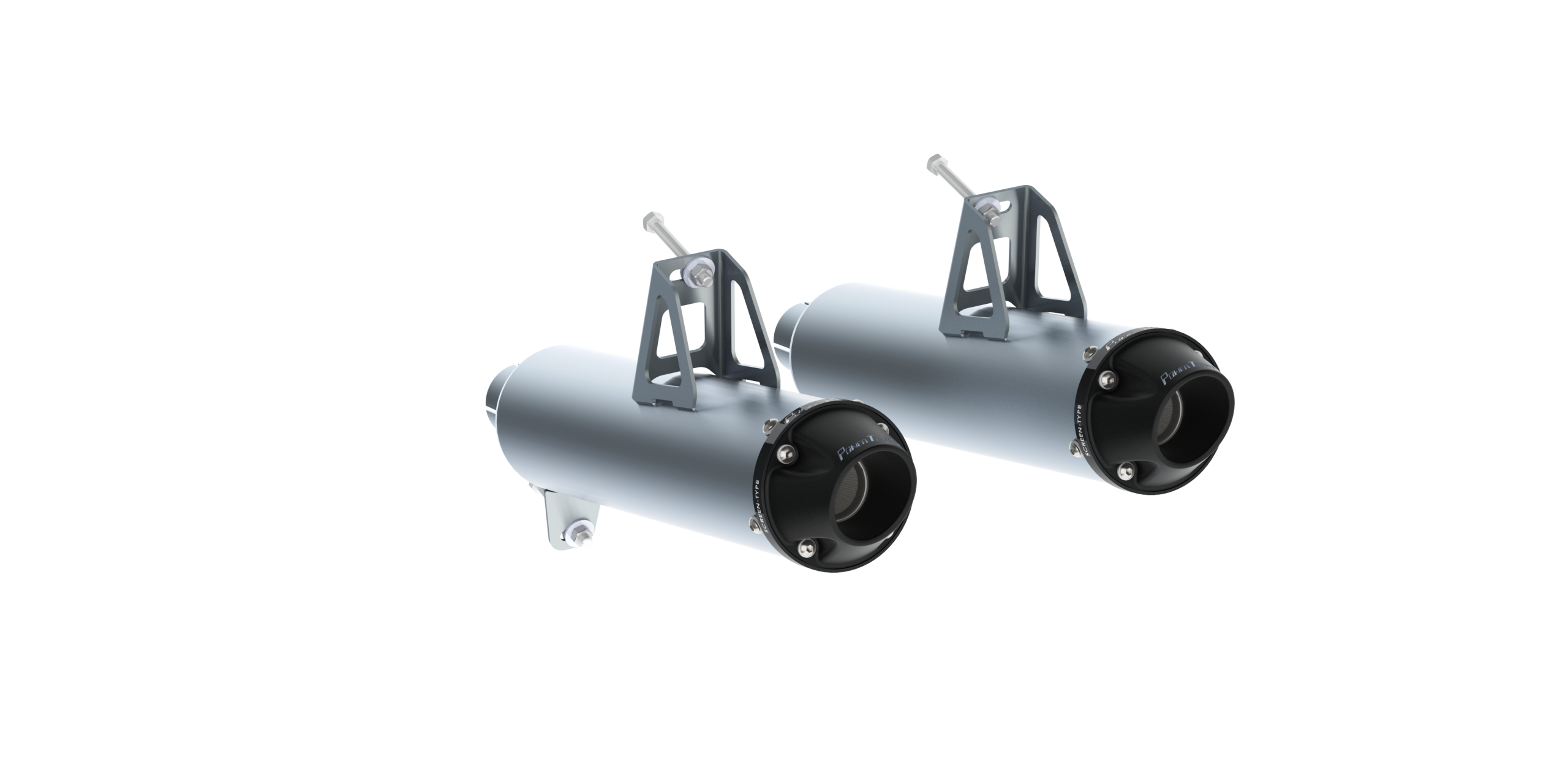 Dual Slip-On Mufflers For 13-16 Can-Am Maverick MBRP