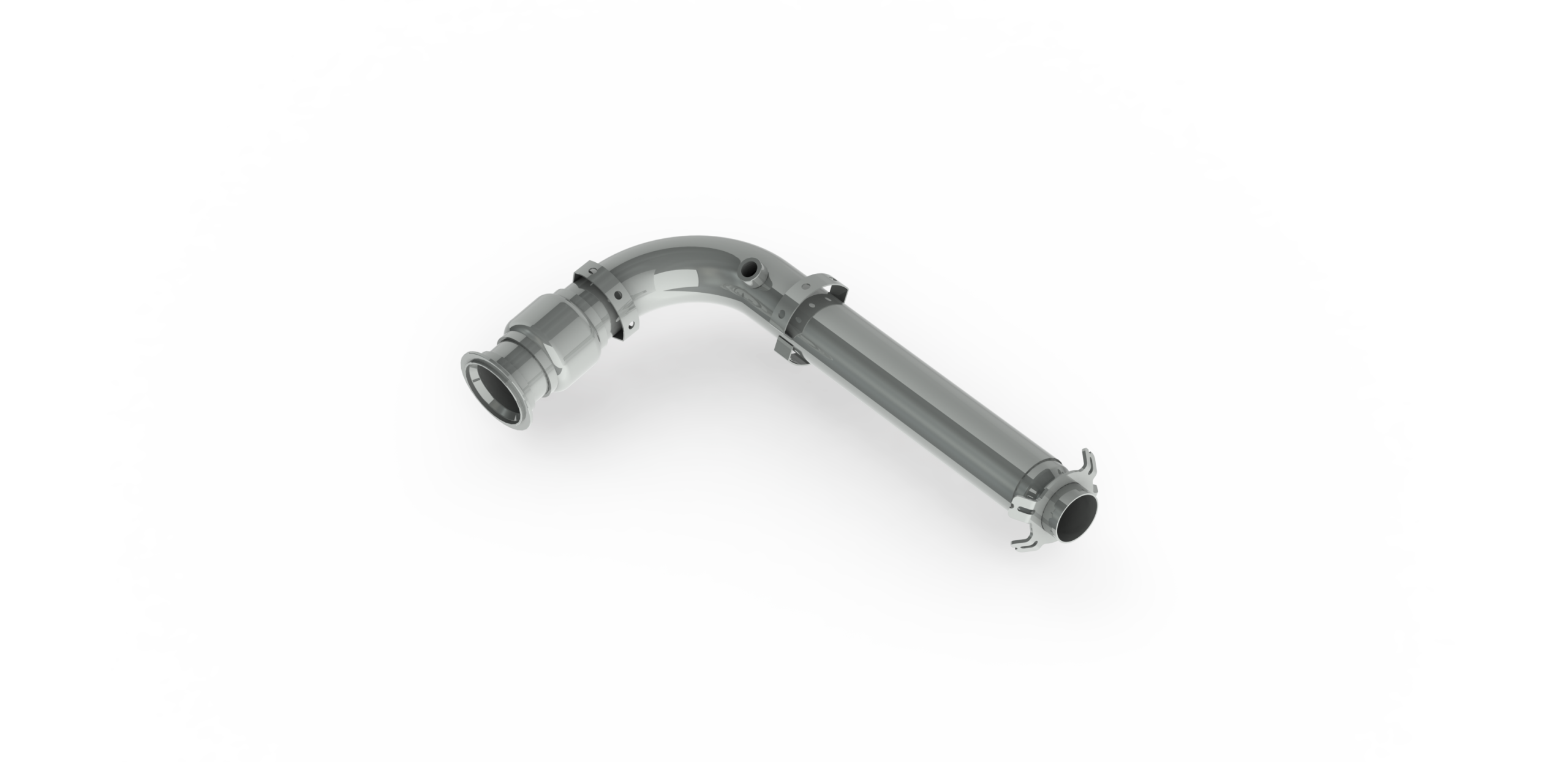 Race Exhaust Pipe For 17-22 Can-Am Maverick X3/Turbo MBRP