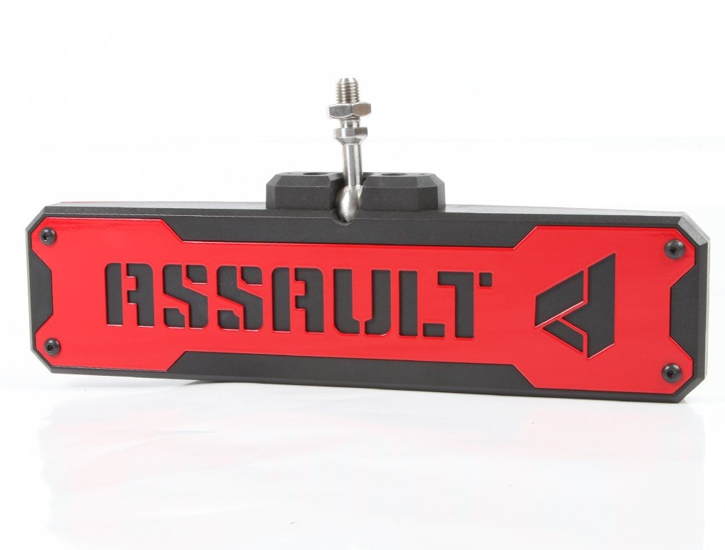 Assault Industries Bomber Convex Center Mirror Bezel Set - Revolution Off-Road