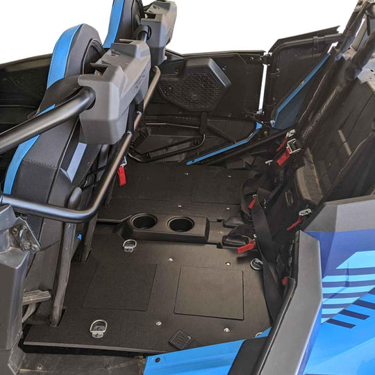 SSS Offroad Cargo Rack / Dog Seat Conversion Kit | Polaris RZR Xp1000, XP Turbo, Turbo S