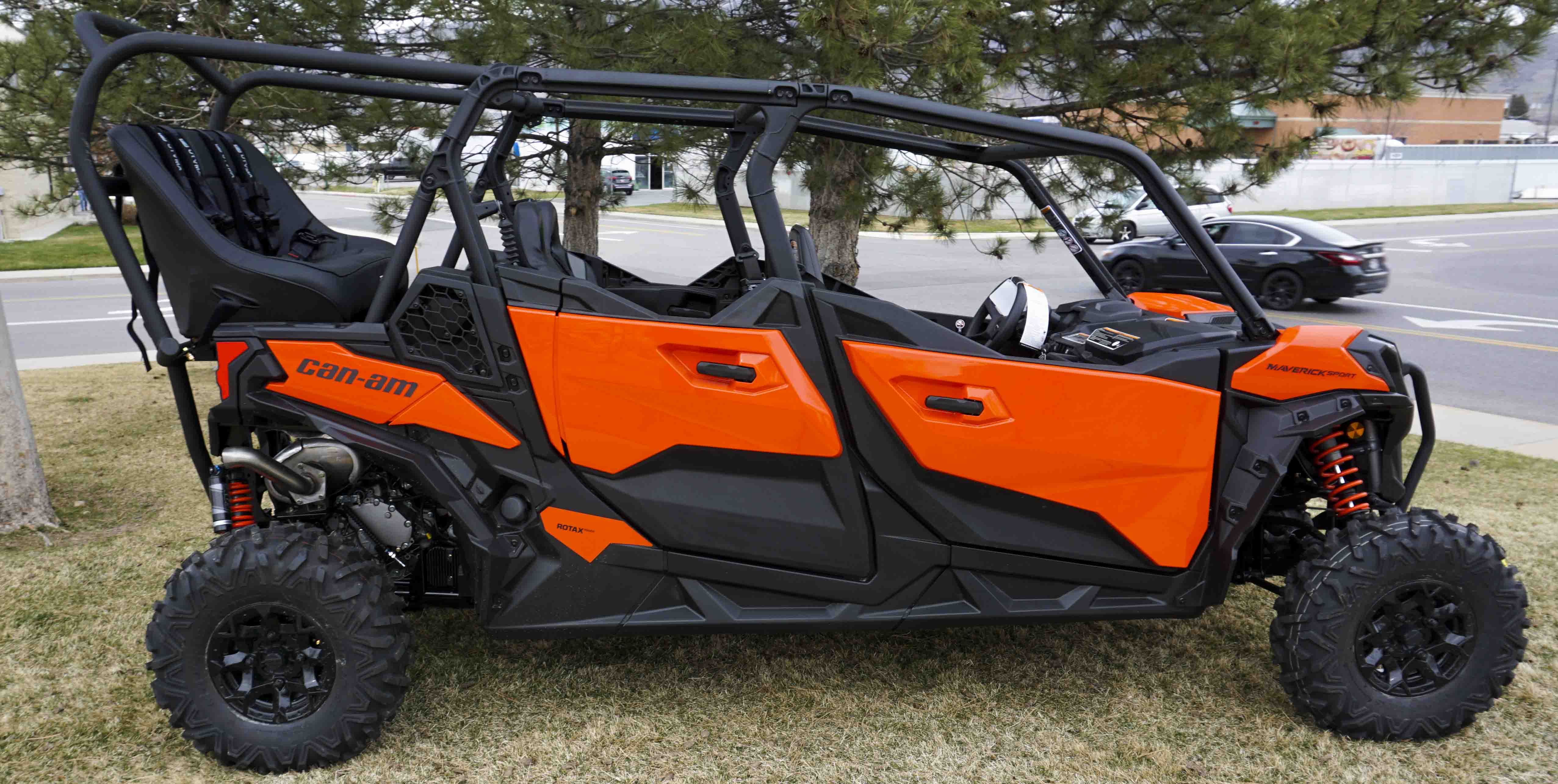 UTVMA Rear Bench and Roll Cage Kit | CanAm Maverick Sport Max