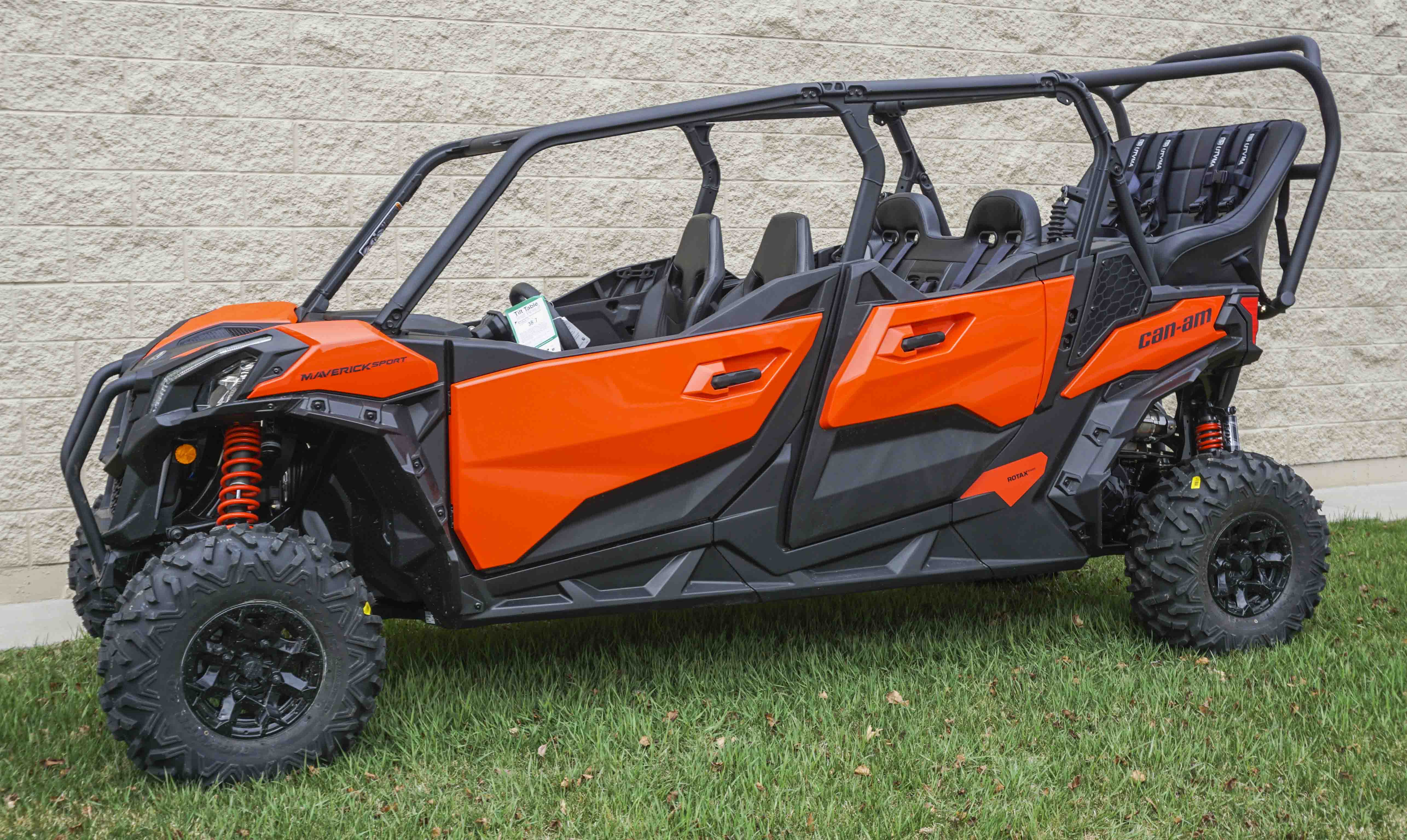 UTVMA Rear Bench and Roll Cage Kit | CanAm Maverick Sport Max