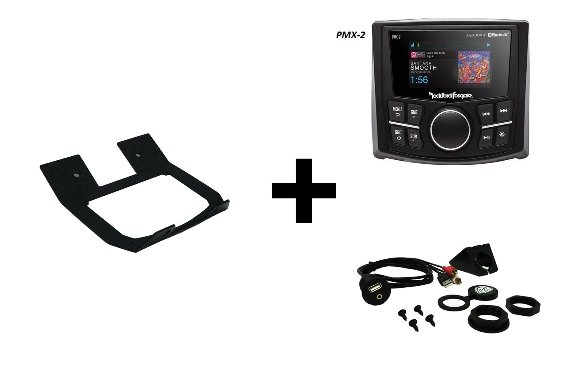 UTV Stereo Rockford Fosgate PMX Lower Mount | Can-Am X3