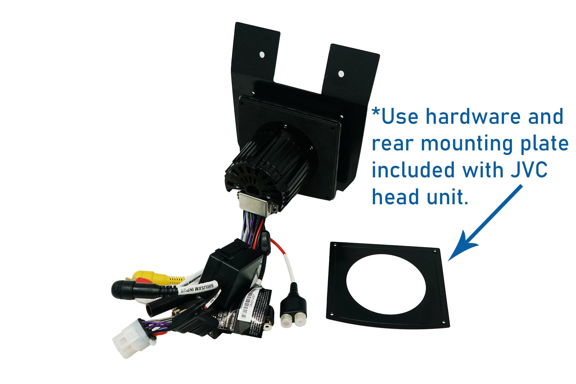 UTV Stereo JVC Lower Head Unit Mount | CanAm X3