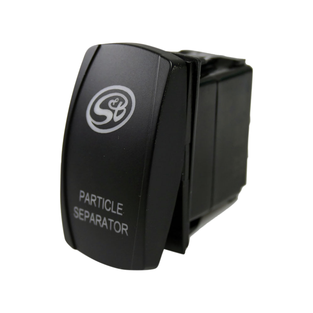 LED Rocker Switch with S&B Logo for Particle Separator - Revolution Off-Road
