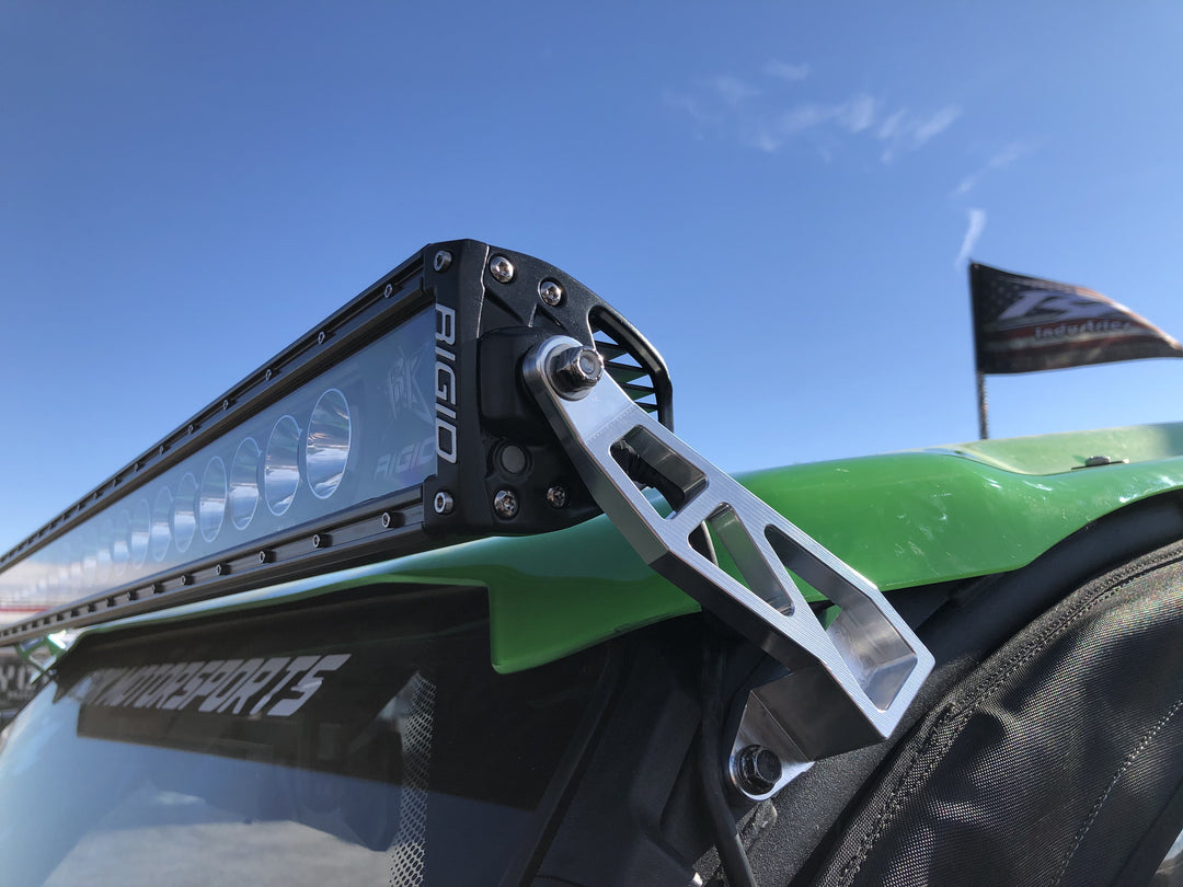 Viper Machine KRX 1000 Billet Light bar mount for RIGID 40" Light Bars - Revolution Off-Road