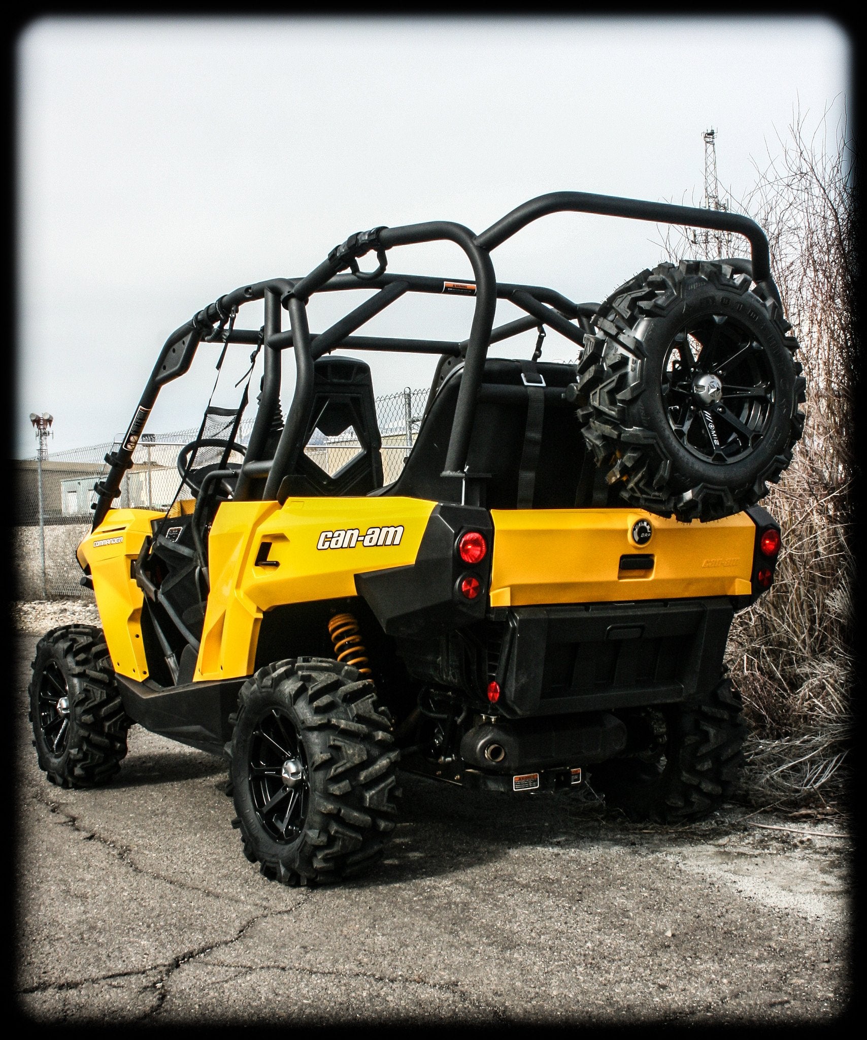 UTVMA Spare Tire Rack | CanAm Commander Max