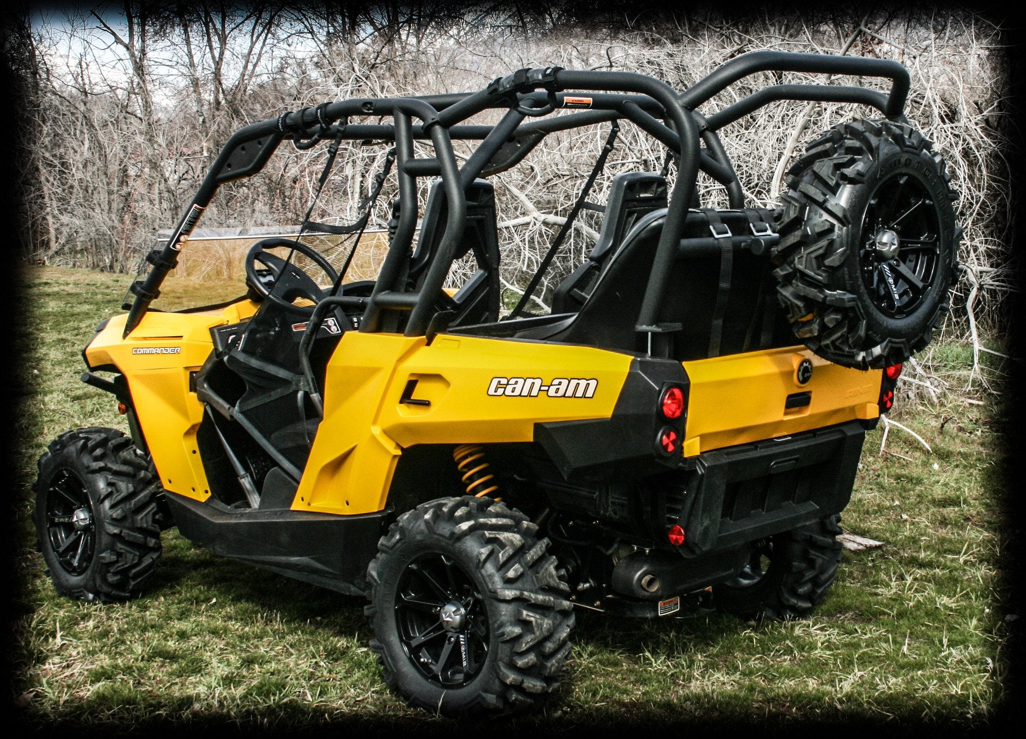 UTVMA Spare Tire Rack | CanAm Commander Max