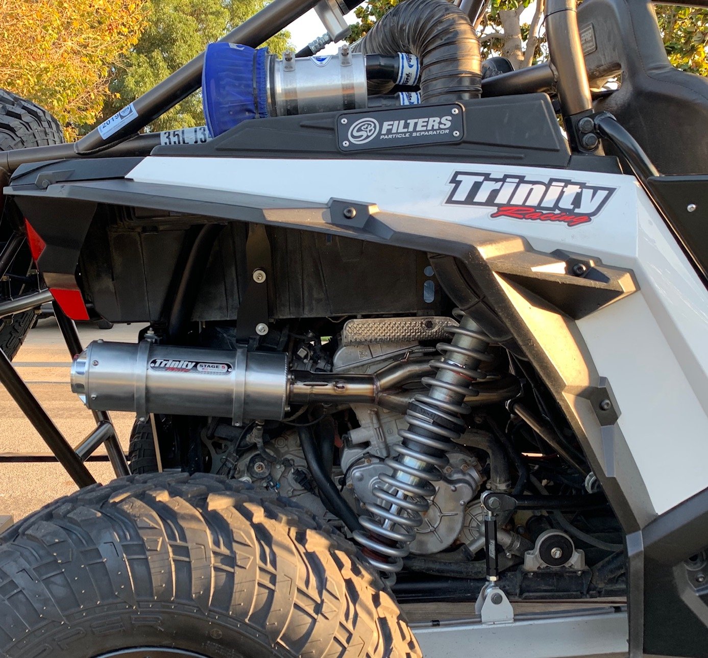 Trinity Racing Polaris RZR XP 1000 Stinger Exhaust - Revolution Off-Road