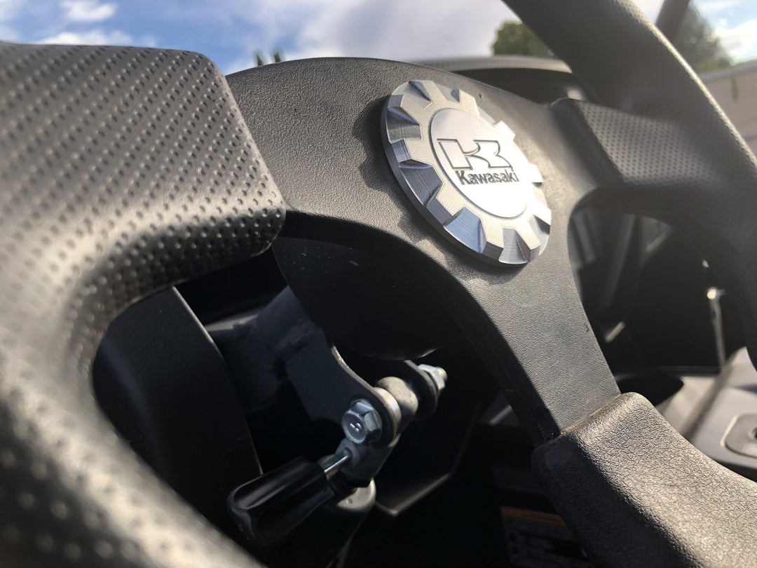 Viper Machine Kawasaki Teryx 2/4 Billet Steering Wheel Cap - Revolution Off-Road