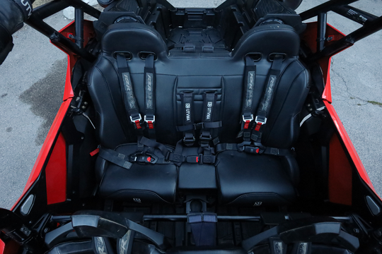 UTVMA Rear Bench Seat Polaris PRO XP, PRO R, Turbo R