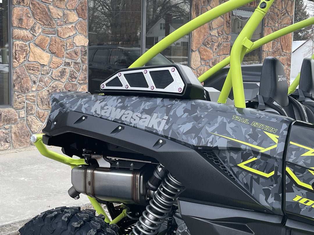 Viper Machine KRX 1000 Billet 'FrogSkin' Intake Covers - Revolution Off-Road