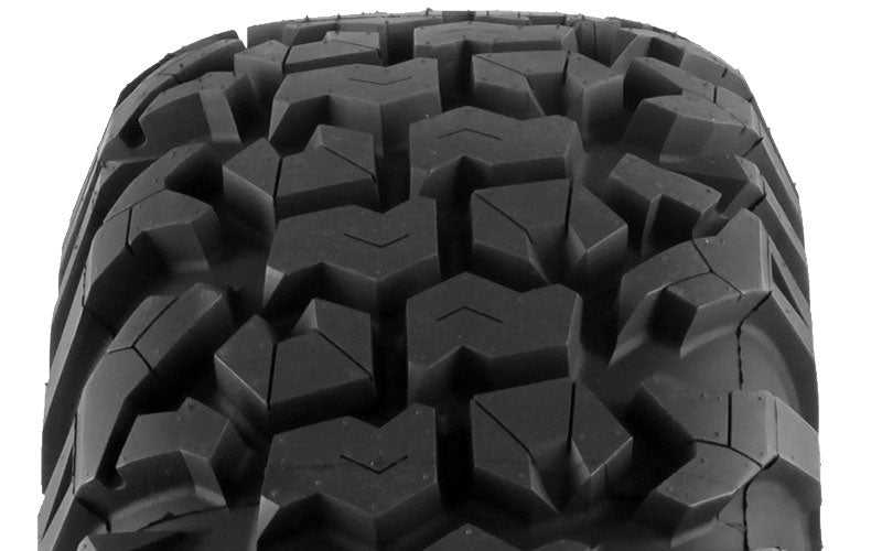 utv tire efx tire motovator tread close up on white background 