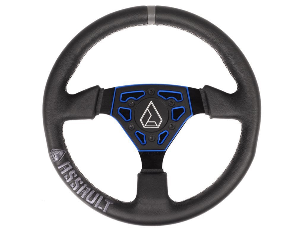 Assault Industries Navigator Leather Steering Wheel (Universal) - Revolution Off-Road