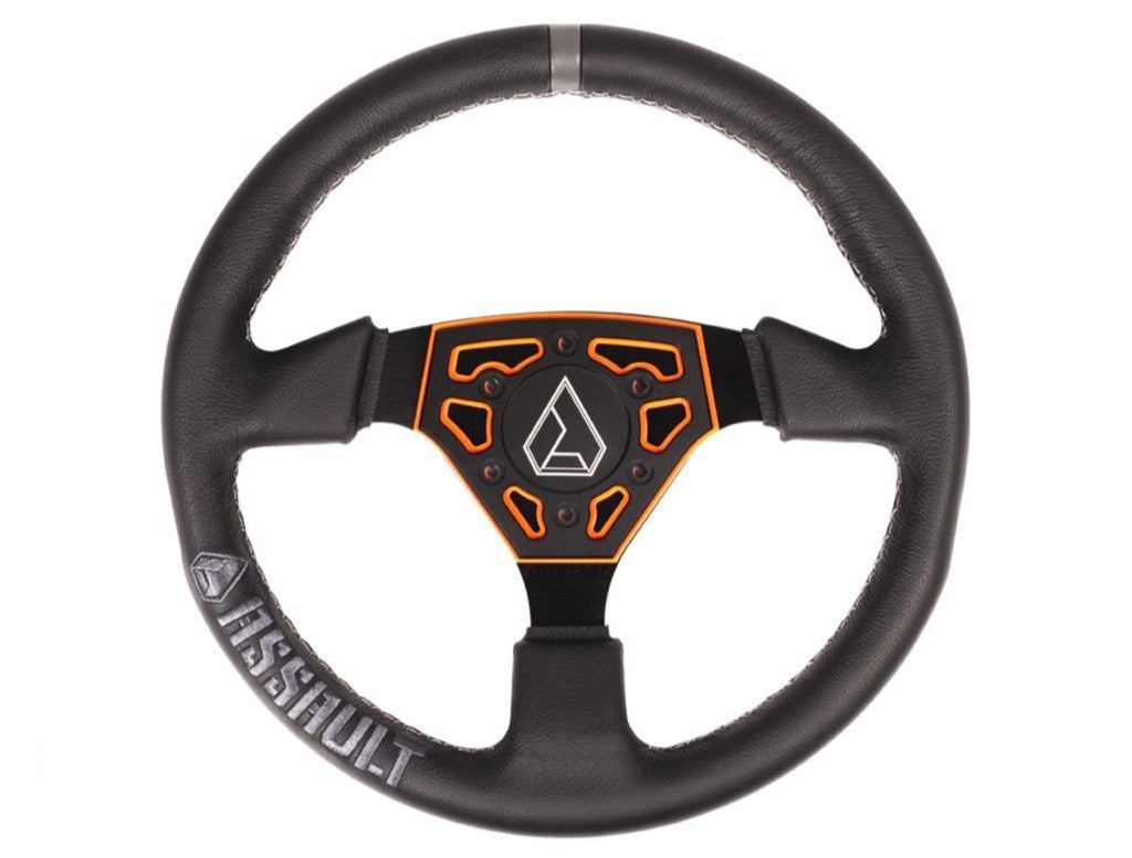 Assault Industries Navigator Leather Steering Wheel (Universal) - Revolution Off-Road