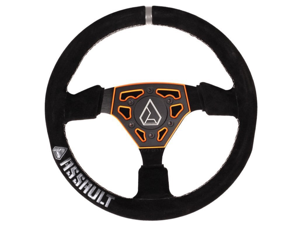 Assault Industries Navigator Suede Steering Wheel (Universal) - Revolution Off-Road