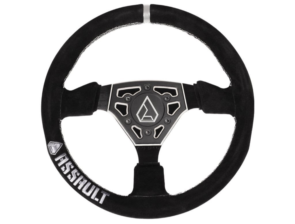 Assault Industries Navigator Suede Steering Wheel (Universal) - Revolution Off-Road