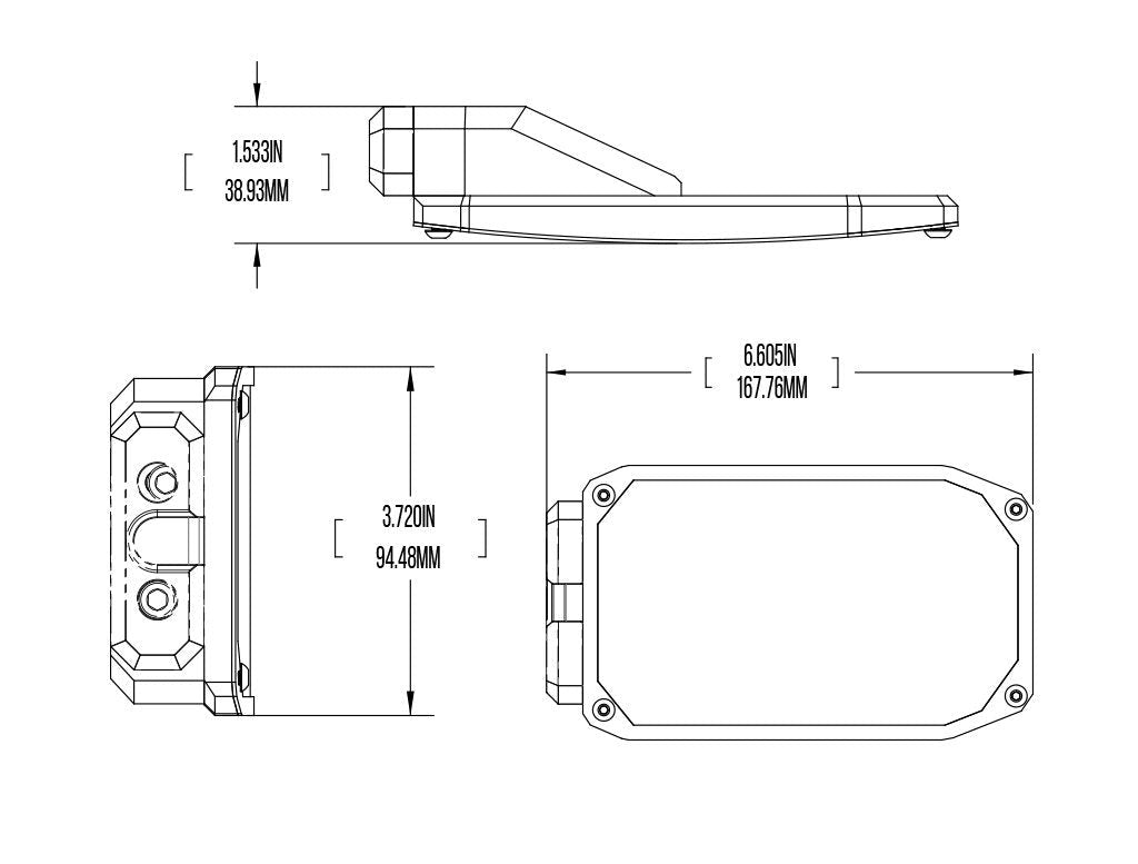 Assault Industries Phantom Convex Side Mirrors - Revolution Off-Road