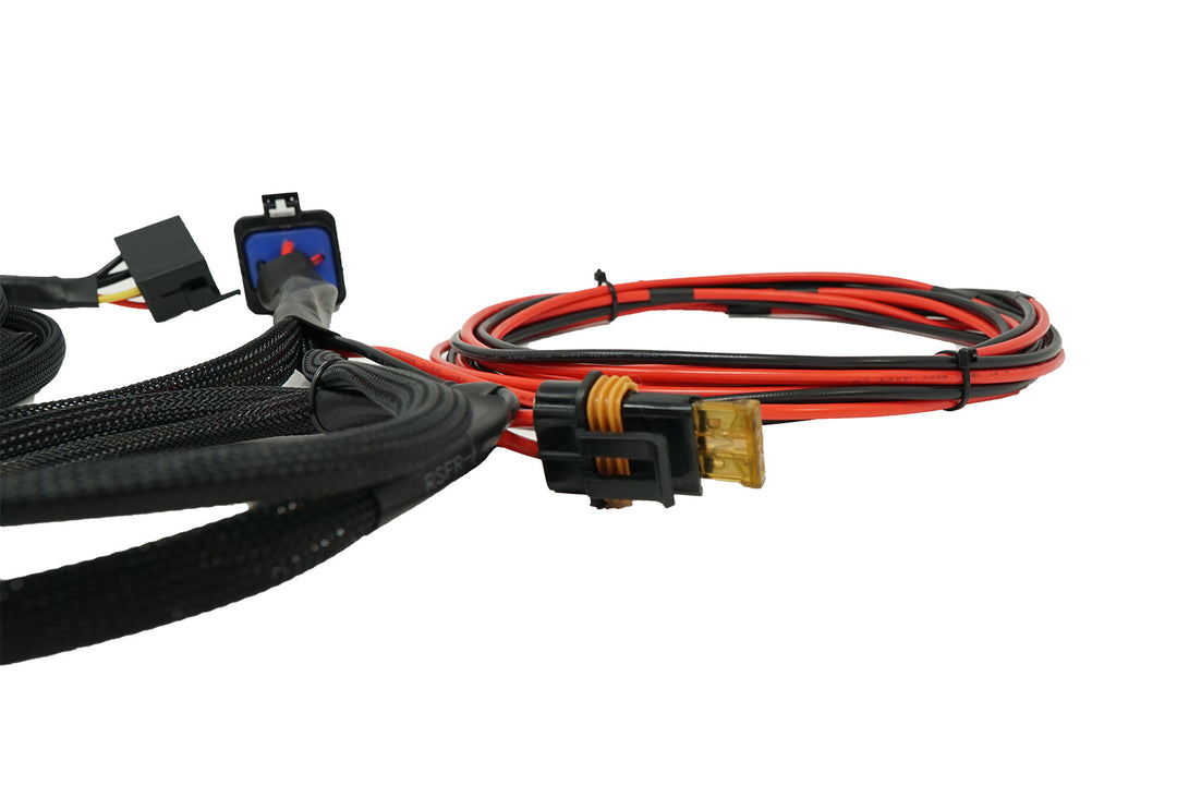 UTV Stereo RZR® Pro Series High Current Harness + Rocker Switch & Pulse Bar Plug