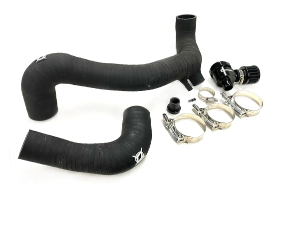 canam x3 charge tube and blow off valve kit on white background aftermarket assassins 