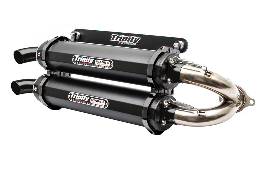 Trinity Racing Slip On Exhaust Polaris PRO XP & Turbo R - Revolution Off-Road