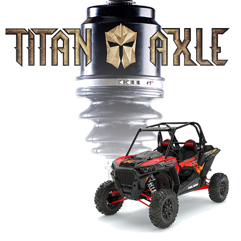 Titan Rzr Turbo Front Axle - Revolution Off-Road