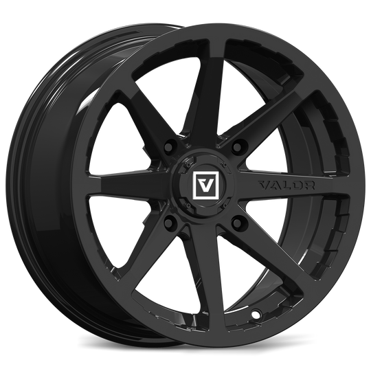Valor Off-Road V01 Off-Road Wheel in black on white background 