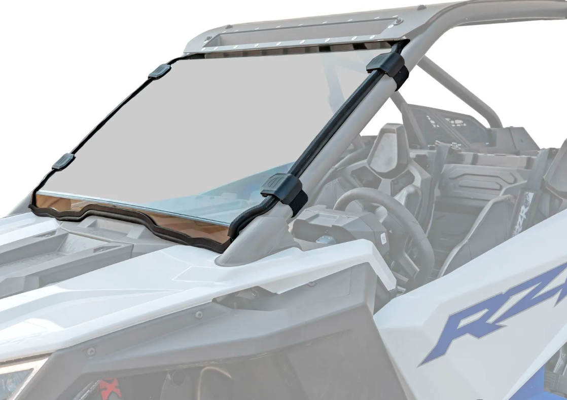 RZR PRO Scratch Resistant Full Windshield SuperATV - Revolution Off-Road