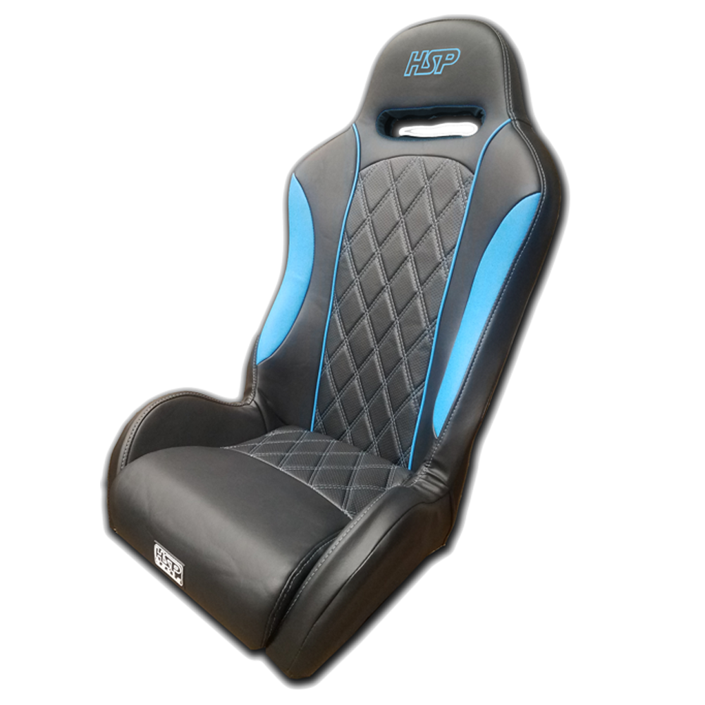 Suspension Seat PRO Series Black / Bt Blue HSP Seats Revolution OffRoad