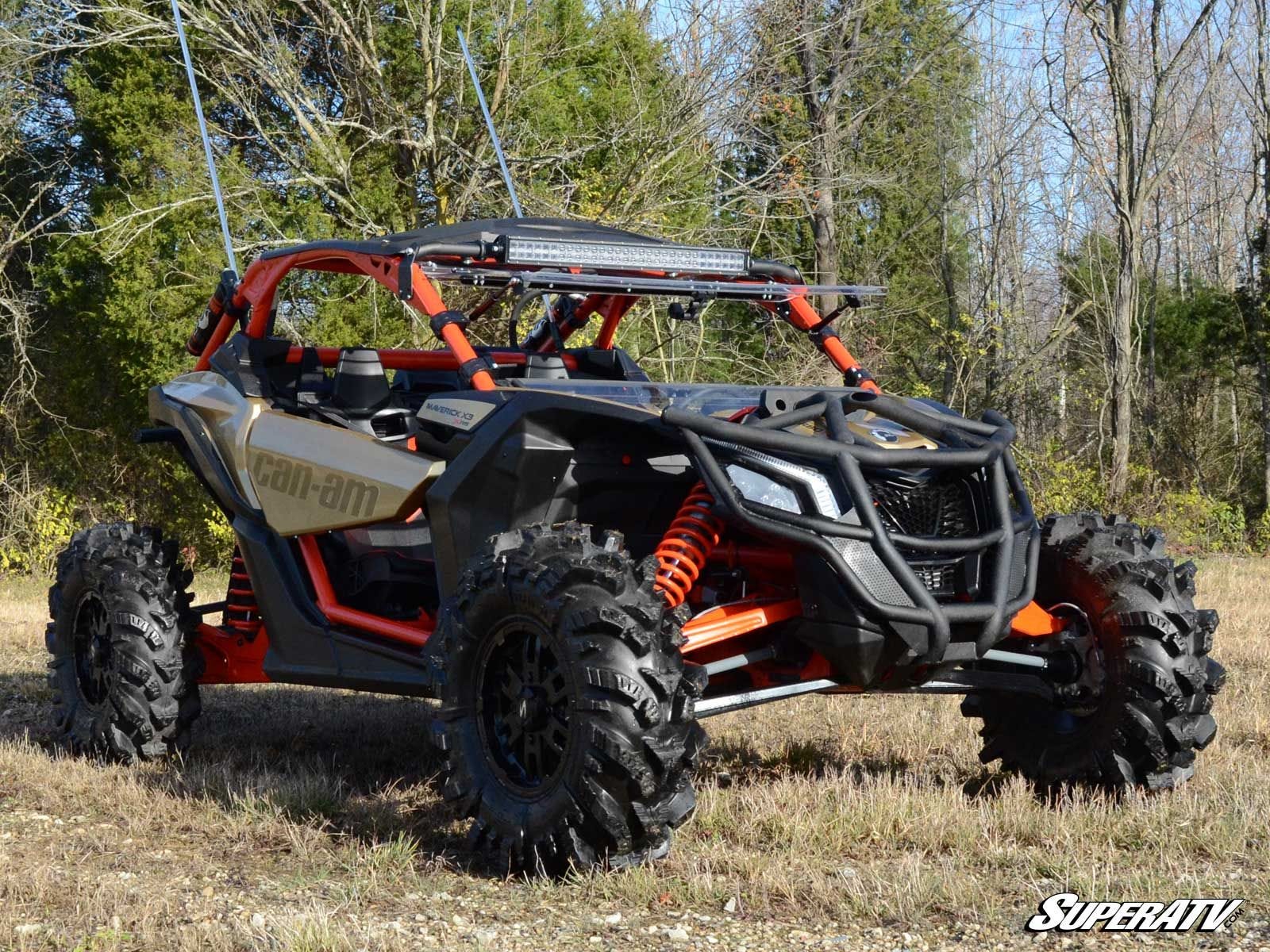 SuperATV Can Am X3 Front Bumper - Revolution Off-Road