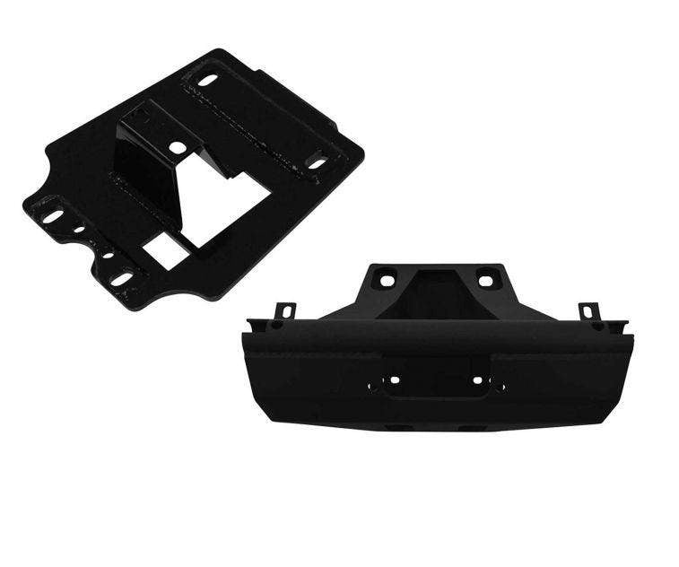 SuperATV Can Am X3 Winch Mount Plate Kit - Revolution Off-Road