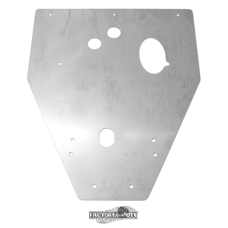 Polaris 2 Seater RZR XP 1000 3/8 UHMW Skid Plate Factory UTV - Revolution Off-Road