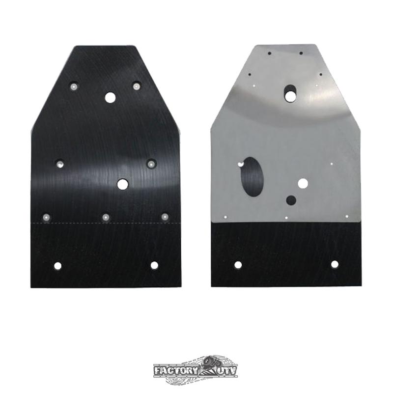 Polaris 2 Seater RZR XP 1000 3/8 UHMW Skid Plate Factory UTV - Revolution Off-Road