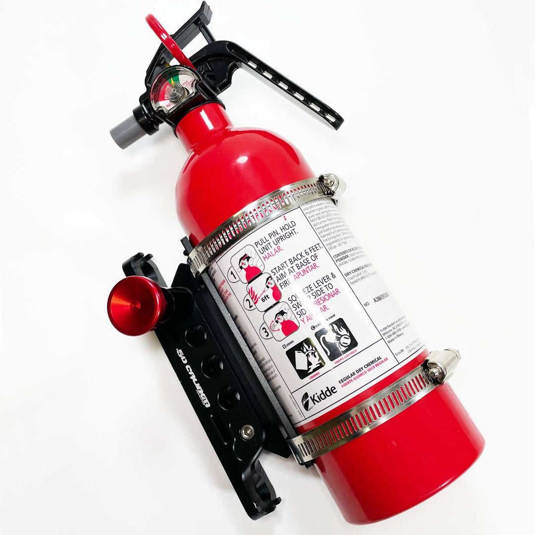 UTV Fire Extinguisher Mount With 3LB Extinguisher