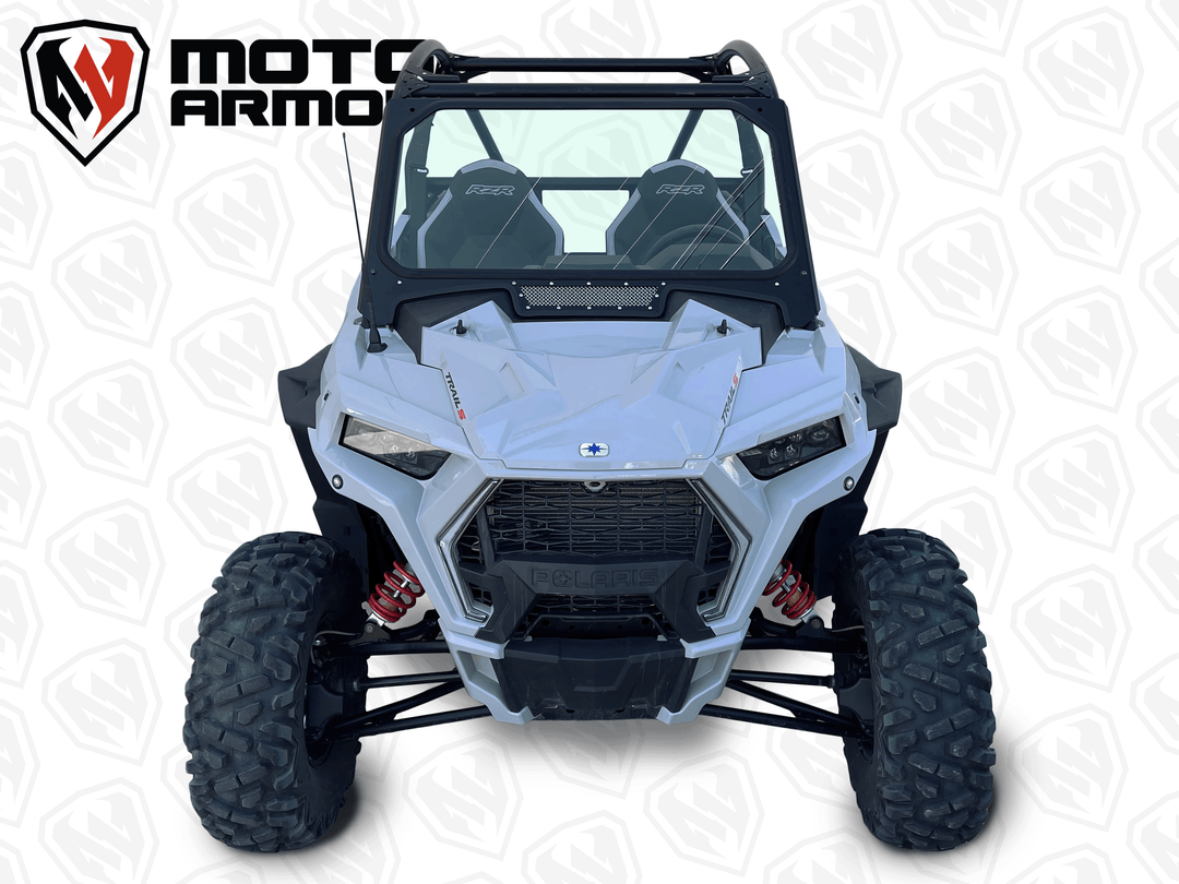 RZR Trail S Glass Windshield front view