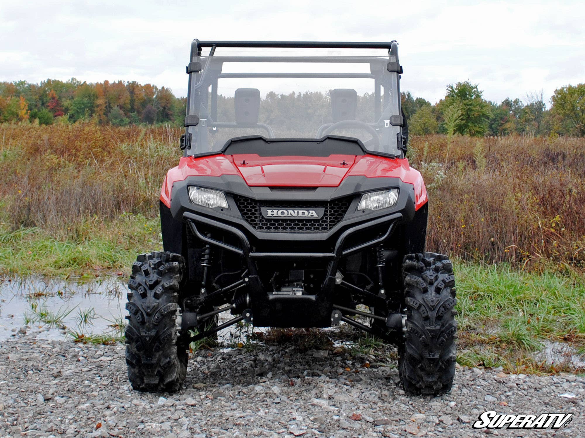 Honda Pioneer 700 Scratch Resistant Full Windshield