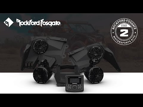 Rockford Fosgate Stage 2 Stereo | CanAm X3