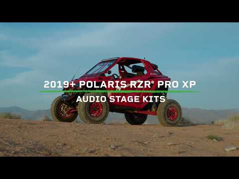 Rockford Fosgate Stage 6 Stereo System With Color Optix | Polaris PRO XP WITH RIDE COMMAND