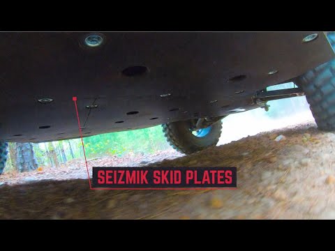 UHMW Skid Plate Kit with Integrated Tree Kickers/Rock Sliders – Polaris RZR Turbo S | Seizmik