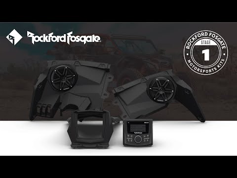 Rockford Fosgate Stage 1 Stereo | CanAm X3