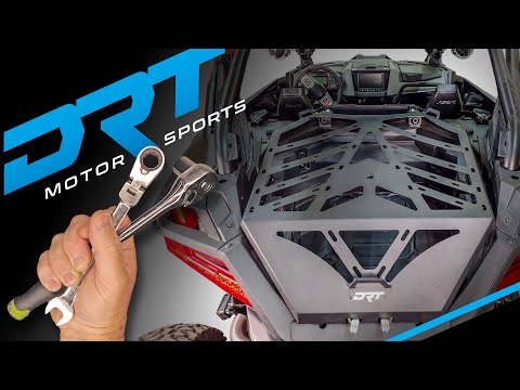 DRT Adventure Rack / Tire Carrier | Polaris PRO XP, PRO R, Turbo R