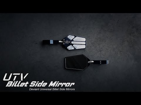 Billet Side Mirrors Deviant Race Parts