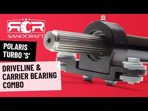 Sandcraft Driveline And Carrier Bearing Combo | Polaris RZR Turbo S 4 Seater