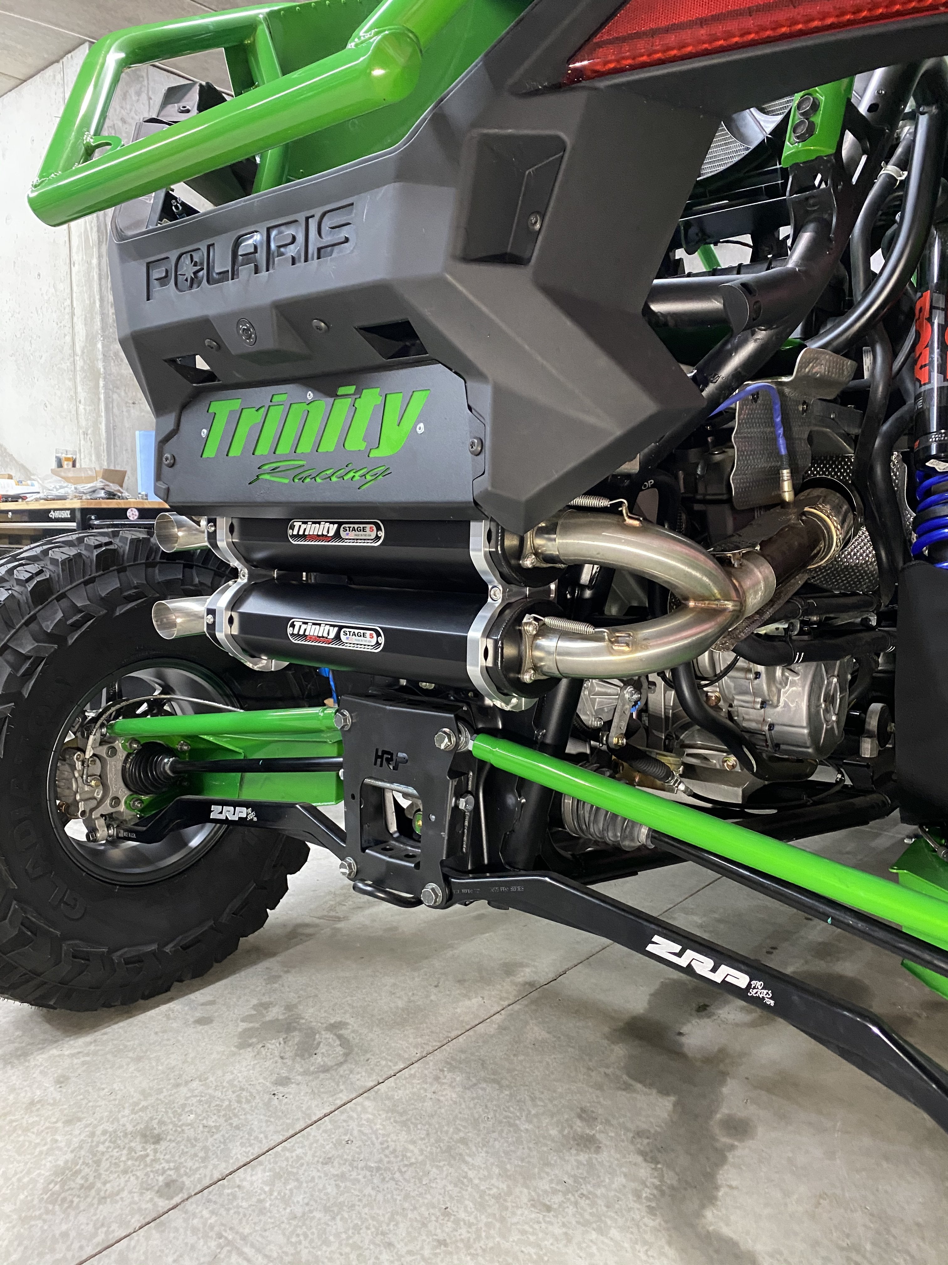 Trinity Racing Slip On Exhaust Polaris PRO XP & Turbo R - Revolution Off-Road