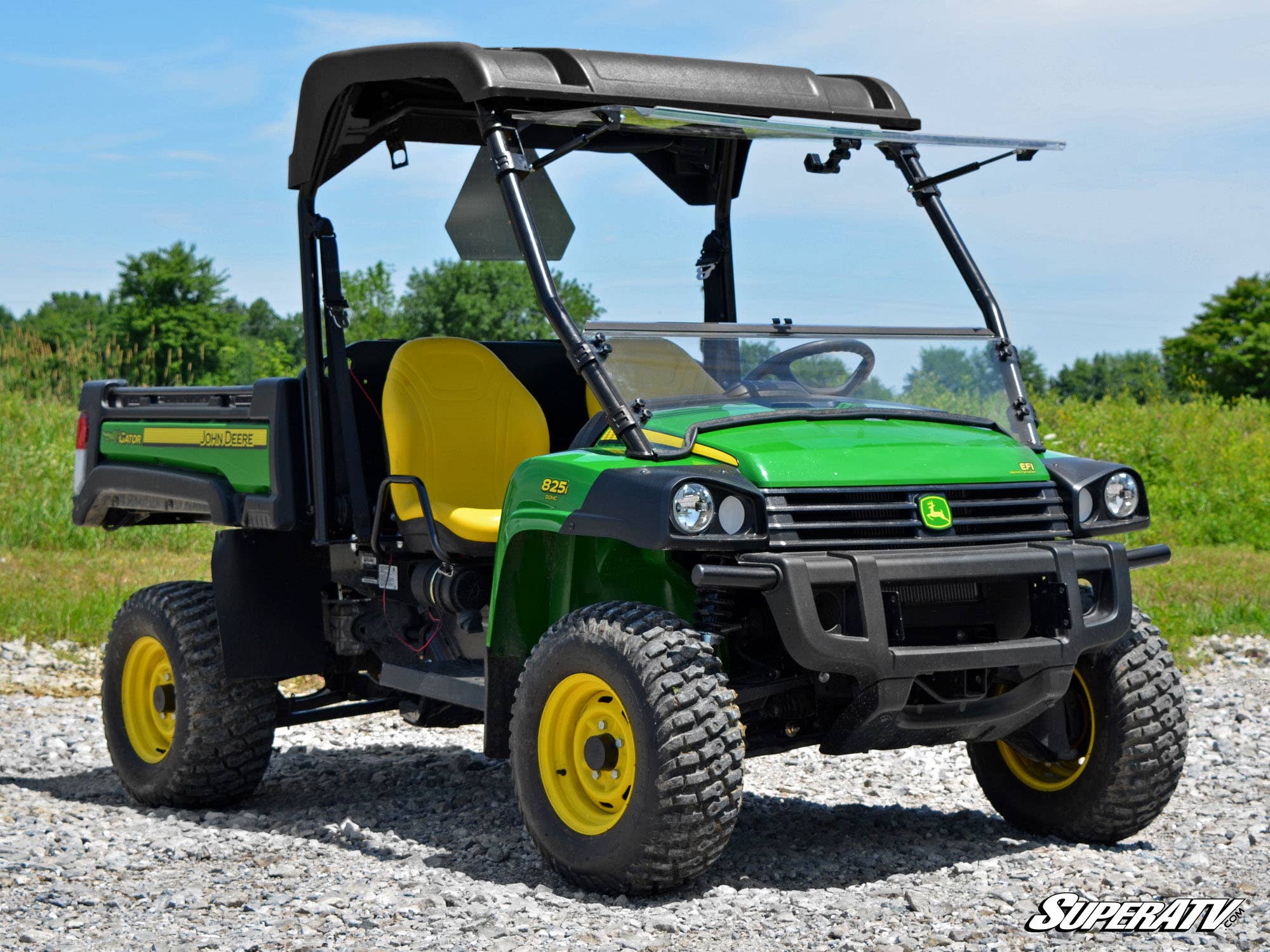 John Deere Gator Scratch Resistant Flip Windshield