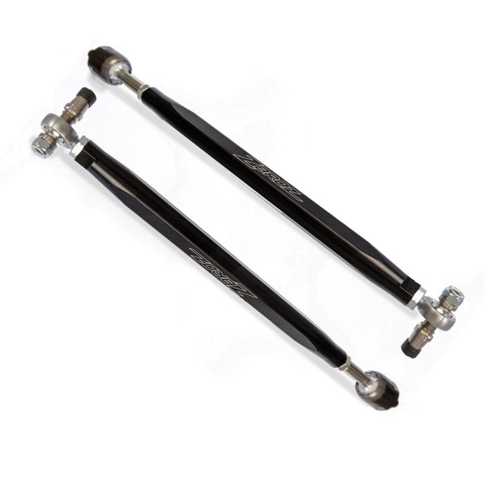 zbroz racing billet tie rod kit for polaris pro xp laying on white background