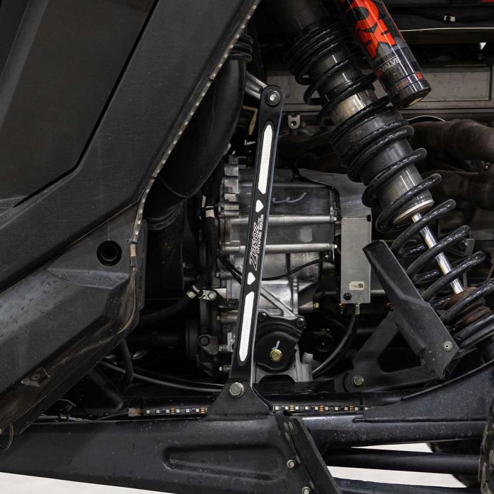 zbroz racing billet sway bar links installed on polaris pro r