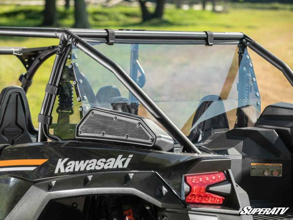 SuperATV Rear Windshield | Kawasaki KRX 4 Seat